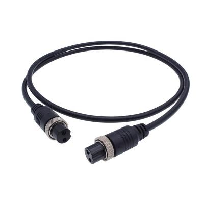 China Hot Sale UL 2464 16AWG 2core Aviation Single Male Main Connector Common Cord 15A Black/Red Common Wire for sale