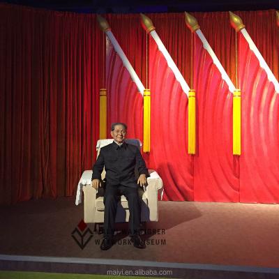 China China Celebrity Deng Xiaoping Life Size Wax Figure Silicone Statue for sale