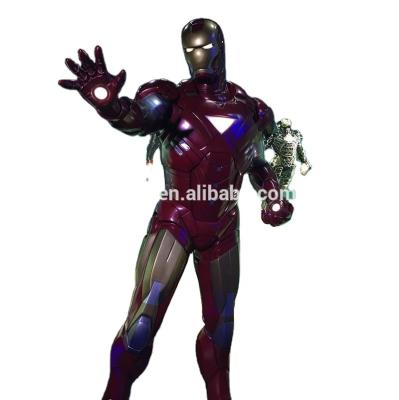 China Europe Newest Famous Iron Man Realistic Sculpture Figure With High Quality for sale