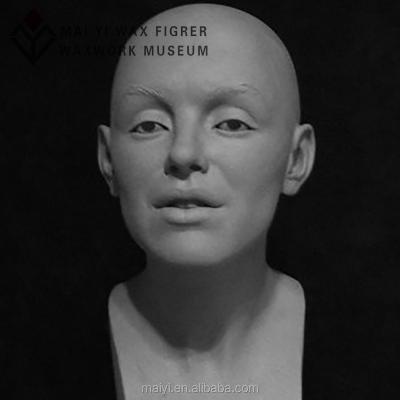 China Life Size Sculpture China Wax Statue Silicone Statue Head for sale