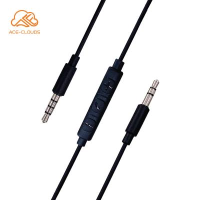 中国 3.5mm Earphone Jack Audio Cable with MIC and Volume Control for Gaming Headphones Headsets with Xbox P4P Replacement Cord 販売のため