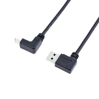 China Cheap Price 90 Degree Right Angle Usb Video Game Player 3.1 Gen1 USB To Type-C Data Cable For Vr Oculus Finder Link Cable en venta