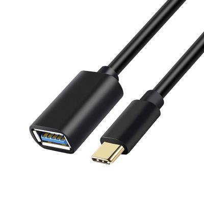 Cina USB3.0 GEN1 USB Type C To USB 2.0 3.0 Extension OTG Cable Sync Data For MacBook in vendita