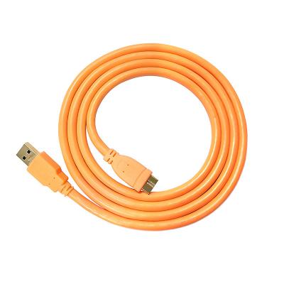 Cina MP3/MP4 Player Wholesale 15FT Micro B Camera Cables USB 3.0 Cable A Male To Micro Male Super B Speed ​​Data Link Cable in vendita