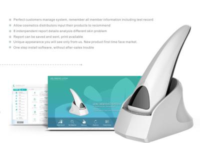 China Salongebrauch Handhaut-Analysator Maschinen-/CER-Zustimmungshaut, die Maschine analysiert zu verkaufen