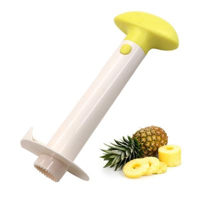 China Kingforce Amazon Sustainable Hot Selling Plastic Kitchen Gadgets Pineapple Hollow Puncher for sale