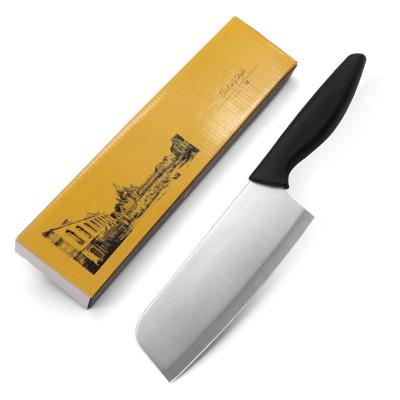 China Minimalist Amazon1 PC Stainless Steel Kitchen Knife With Color Box for sale