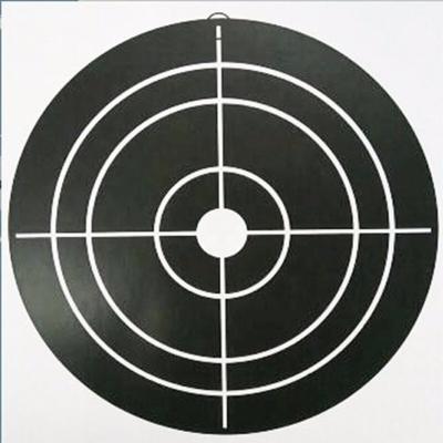 China New Style Fashionable White Splatter Silhouette Shooting Target Training Target Self-adhesive Paper for sale