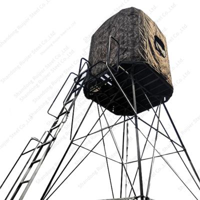 China Real Tower Tree Camouflage Hunting Tree Fashionable High Strength Outdoor Hunting Seat zu verkaufen