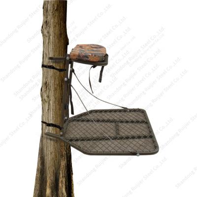 China Real Tree Camouflage Fashionable Outdoor Hunting High Strength Bracket Hunting Tree Seat zu verkaufen