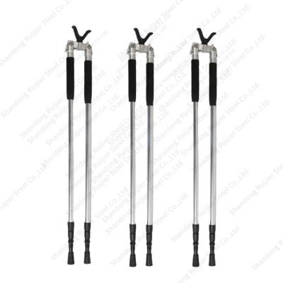 中国 Accessories Pole Monopod Outdoor Shooting Detachable Lightweight Shooting Telescopic Hunting Pole 販売のため