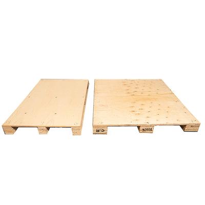 China Recyclable High Quality China Export Warehouse Storage Euro Standard Solid Wooden Pallet for sale