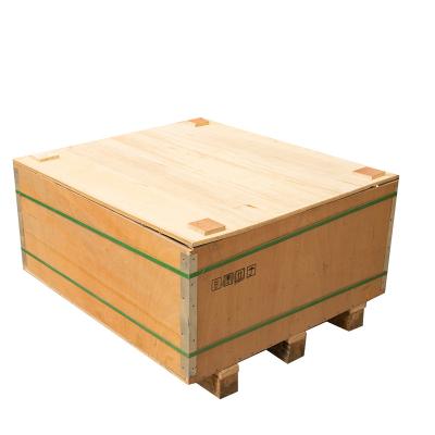 China Recyclable premium quality solid and durable sizes can be customized wooden storage crate for sale