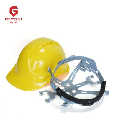 China 6 Holes Ventilation For Heat Dissipation Wholesale Industrial Mechanical Hard Hat Customize ABS Hard Hat Safety Helmets With Ventilation And Earmuff Slot for sale