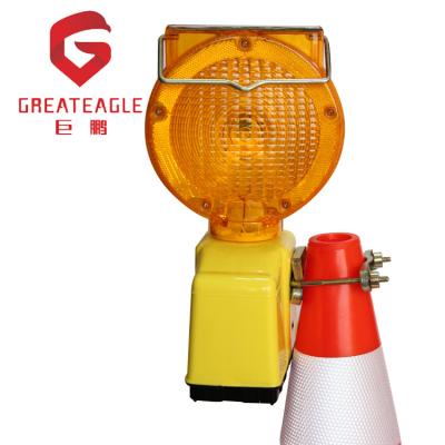 China PC/PS Lens +PP Lens Base High Visible Solar Warning Road Traffic Safety Hazy Light Warning Light Led Warning Light In Rainy And Foggy Days for sale