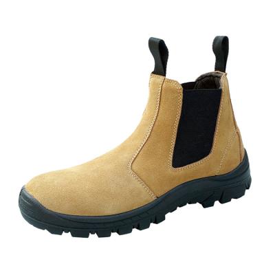 China Anti-skid man safety boots mine no slip men safety shoes anti-sting toe safety shoes fashion industrial steel professional shoes for sale