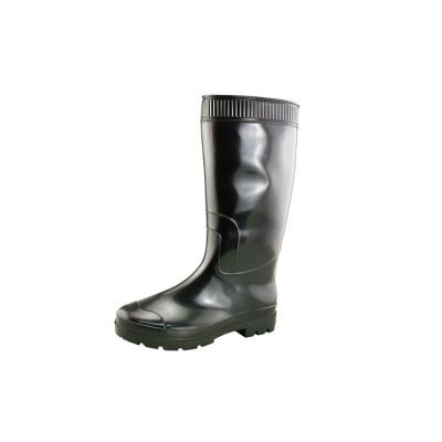 China Fashion trend boots wholesale portable boots waterproof PVC rubber fishing boot for sale