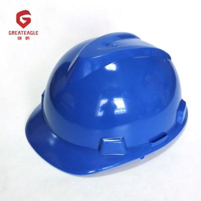 China Wholesale PE or ABS EN 397 Hard Hat Cap Customized Multicolor Yellow Masks Industrial Protective Safety Helmet With Ratchet for sale