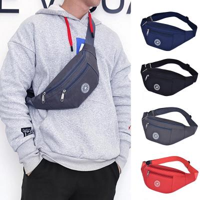 China Fashion Chest Waist Women Nylon Belt Men Shape Colorful Bum Bag Travel Purse Phone Pocket Hip Bag for sale