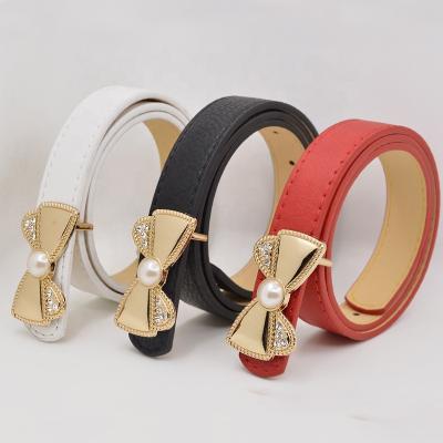 China New Fashion ALLOY Fashion Kids Belt Babies Belt Kids PU Belt Girls Kids Rhinestone GG Belts for sale