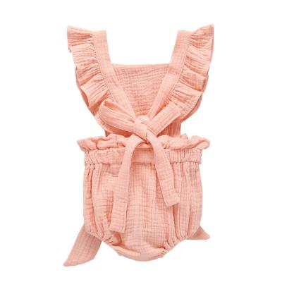 China Wholesale Cute Cotton Romper Fashion Comfotable Newborn Children's Clothes And Pajamas Pure Baby Outfit Summer Shorts for sale