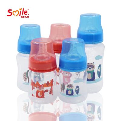 China Food Grade Eco-Friendly BPA Free New BPA Free PP Babies Milk Bottle Custom Logo Silicone Nipple Infant PP Feeding Bottles for sale