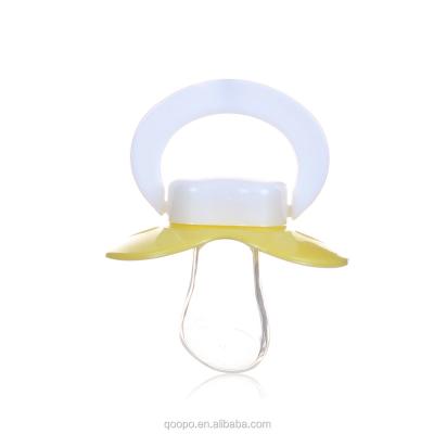 China BPA Free Baby Innovative Large PP Transparent Silicone Adult Child Ring Pacifiers for sale