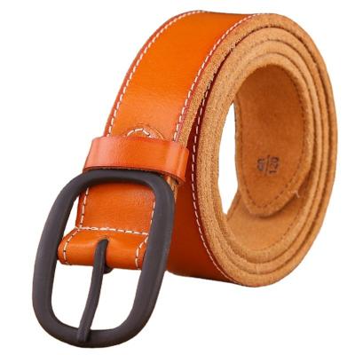 China Wholesale Custom Genuine Leather Classic Men's Leather Belt Casual Genuine Leather Belts OEM ODM ODM for sale