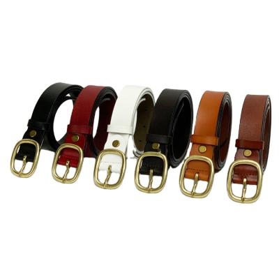 China Wholesale Fashion.Casual Size Simple High Quality Leather Designer Genuine Leather Belt Custom Women for sale