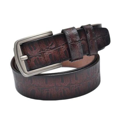 China Wholesale Fashion.Casual.Business Fashion Cowboy Casual Pin Buckle Upscale Men's Leather Belt for sale