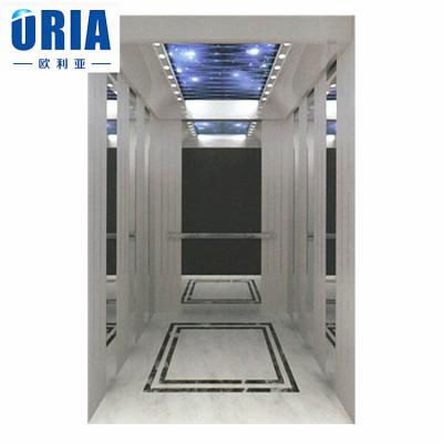 Chine ORIA Hairline Stainless Steel Passenger Elevator Lift  Commercial à vendre