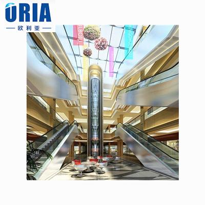 Китай 3D Model Design Glass Elevator  0.5-2.5m/s 400-1600kg Sightseeing продается