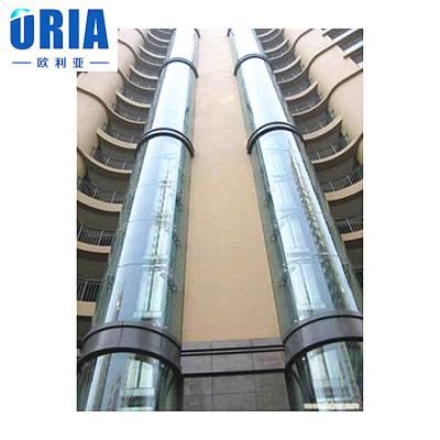 Китай Oria-B005 Sightseeing Glass Elevator  PVC Marble Floor Low Noise Axial-Flow Fan продается