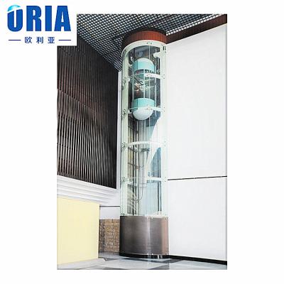 Cina ORIA Glass Panorama Elevator Lift/Observation lift/Sightseeing elevator with cheap price in vendita