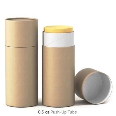 China Hoist Up Tube Recyclable Sustainable Biodegradable Kraft Paper Packaging Tube For Air Freshener for sale