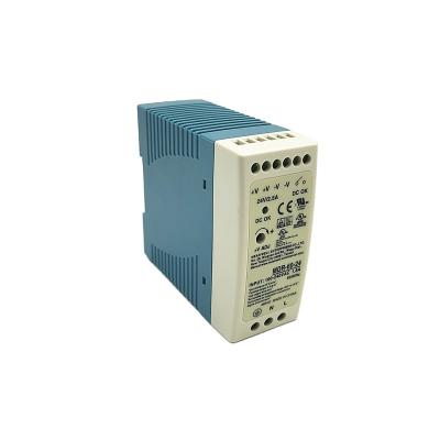 China Best Selling Machinery 5vdc 10A MDR-60-5 Din 60W Rail Switching Power Supply AC to DC Switching Microwave Power Supply Transformer for sale