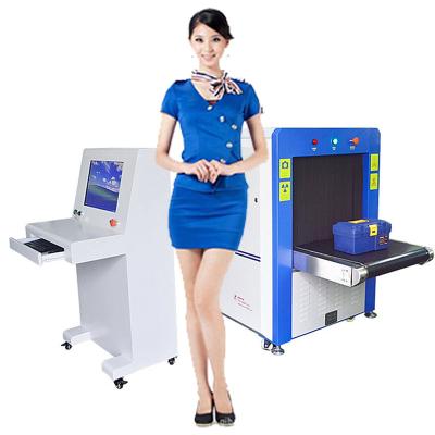 China Stylish shape baggage metal detector, x ray baggage scanner, x ray scanner airport MCD-6550 650(W)*500(H)mm for sale