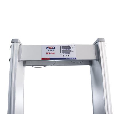 China Waterproof Entry Security Screening Walk Through Metal Detector For Plant for sale