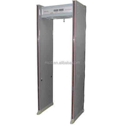 China MCD-300 Portable Security Scanner Equipment Full Body 6 Area Walk Through Metal Detector 200(L)*70W)*56(H)cm for sale