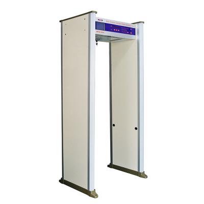 China 18 Zones 7 Inch Touch Screen Security Walk Through Door Metal Detector MCD-800 for sale