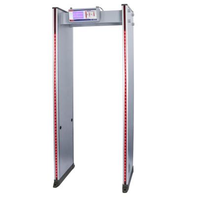 China Full body metal detector walk through 18 zones MCD-600 detectine machine metal detector for sale