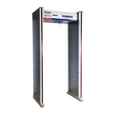 China 6 Zones Walk Through Metal Detector Machine For Airport/Prison/Building Metal Detecting MCD-200 for sale