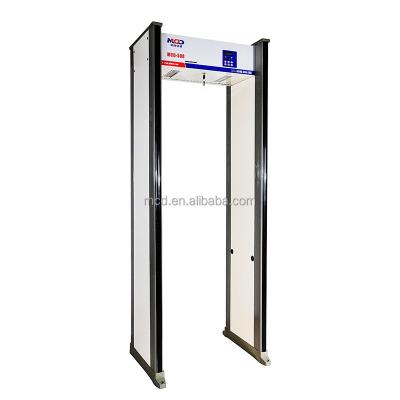 China Hot Sale MCD-500C 18 Zones Large Screen LCD Walk Through Metal Detector MCD-500 MCD-500 for sale