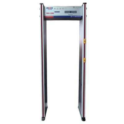 China Metal Detector Door Walk Through Temperature Detector High Sensitivity Door Frame Metal Detector 9.2000mm*700mm*500mm for sale