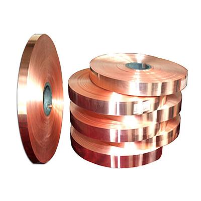 China Electroplate Metallic Copper Tape 99.9% Pure Copper Tape Performance High Conductors for sale