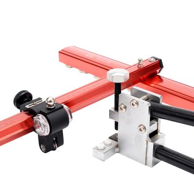 China Ceramic Tile Cutter Aluminum Oil Fed T Shape Glass Cutter with Diamond Cutter Head for Glass Sheet Cutting and Tile Cutting for sale