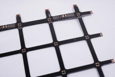 China Custom Electronic Printed Circuit Board Gold Plated Black Film Double Sided FPC for sale