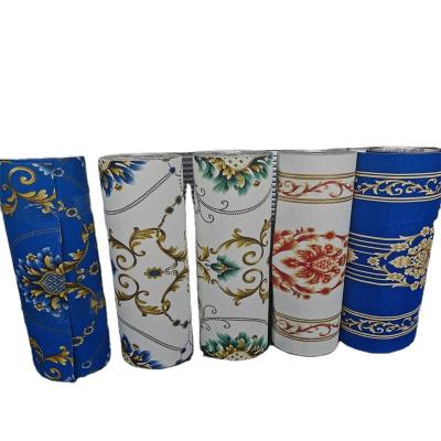 China Latest European minimalist flower pattern wallpaper waterproof self-adhesive thick roll for sale