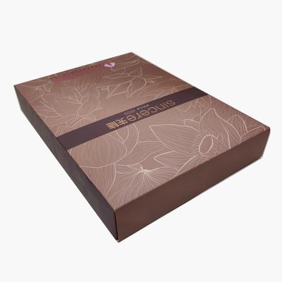 China Popular Materials Design OEM Recycled Custom Luxury Clothing Underwear Knock Storage Cardboard Packaging Box Paper Paper Box for sale