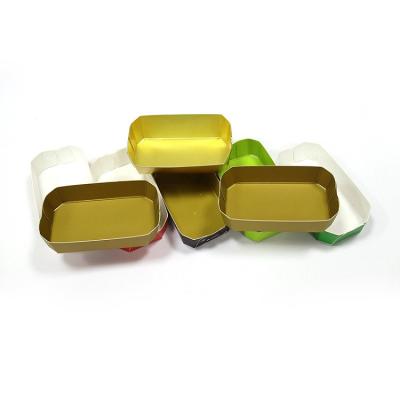 China Recyclable Environmentally Friendly Disposable Cardboard Fruit Cardboard Tray Custom Fruit Folding Paper Packaging Tray for sale